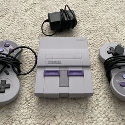 Super Nintendo classic with tons of games SNES