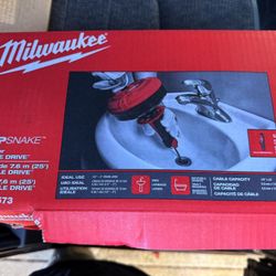 Milwaukee Trap Snake Auger 