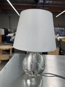 Safavieh Mable 14in Clear Globe Table Lamp