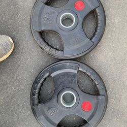 25lb Olympic Weight Plate Set 