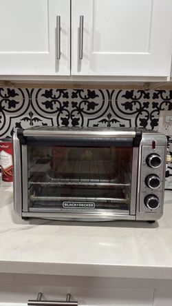 Black+Decker Stainless Steel Toaster Oven