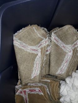 Left over wedding decorations