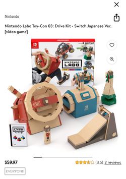 Nintendo Labo Switch Driving Kit