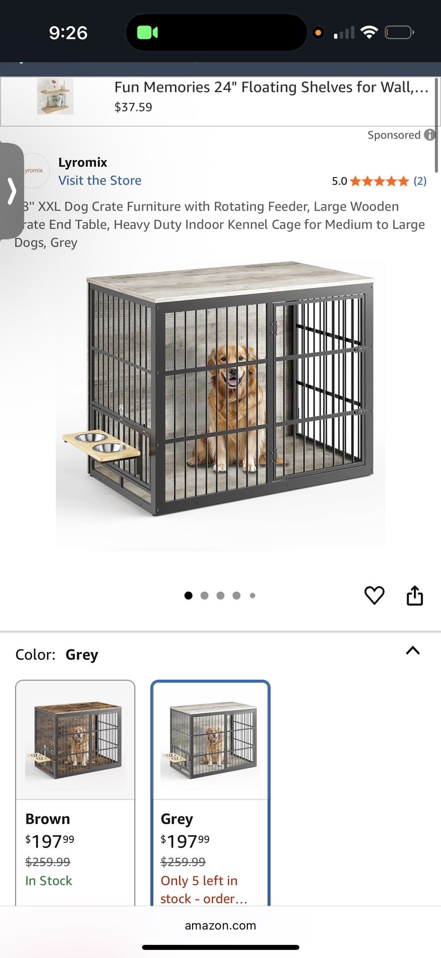 Dog cage