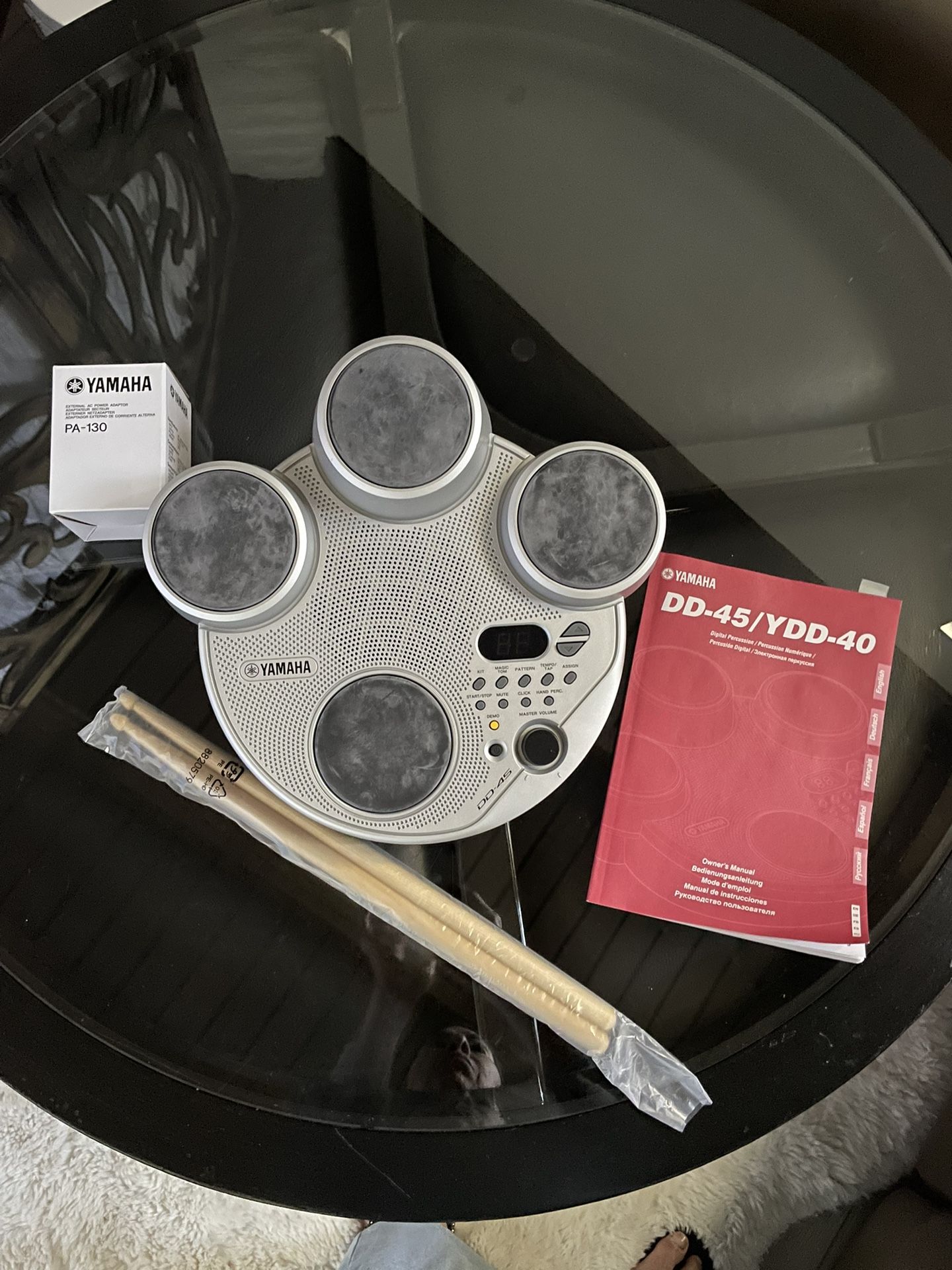 Yamaha DD-45 Digital Percussion Portable Drum Set Machine