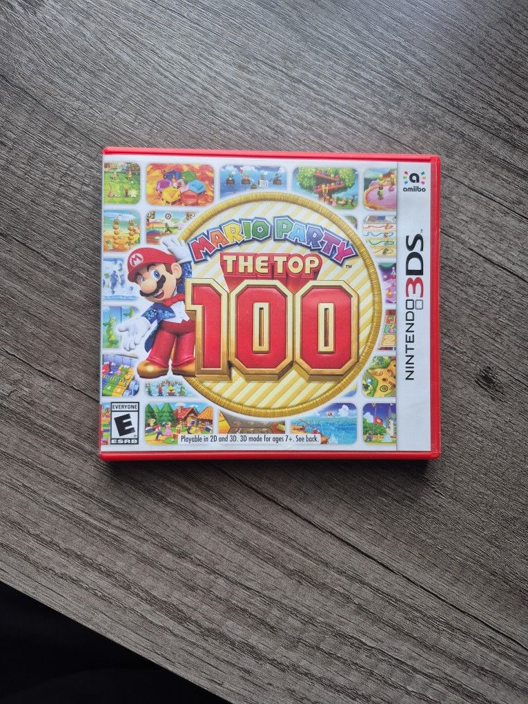 Mario Party The Top 100 Nintendo 3ds Game