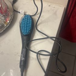 Hair Brush Straightener 