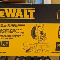 DeWalt 7 1/4 Miter Saw 