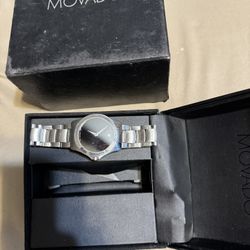 Men’s Movado Swiss Made Sterling Silver Watch