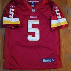 Donovan McNabb Men's Size Medium Jersey Red Washington Redskins Commanders 