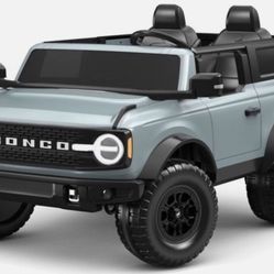 Kid Trax 12V Ford Bronco Powered Ride-On Gray