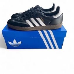 Black Adidas Sambas Size 10.5 Men