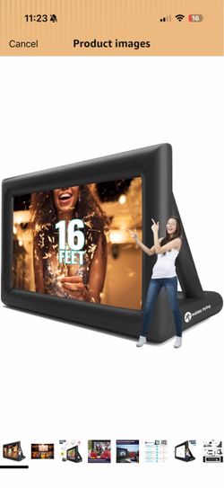 16-Foot Inflatable Outdoor Movie Screen