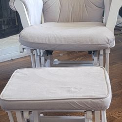 Rocking Chair And Rocking Foot Rest