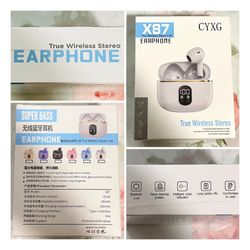 NEW X87 True Wireless Stereo Earbuds
