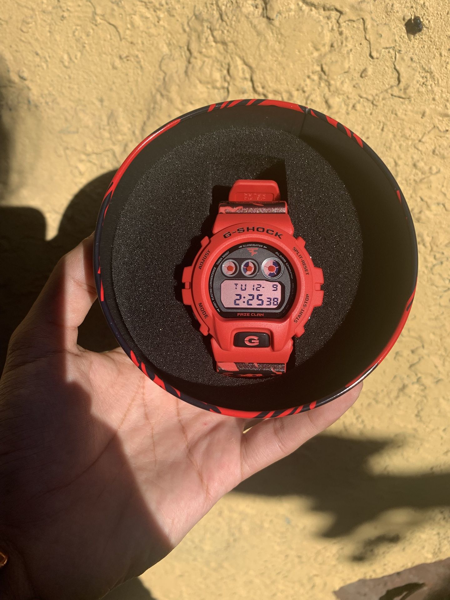LIMITED EDITION 10th ANNIVERSARY FAZE CLAN CASIO G-SHOCK WATCH -DW6900FAZE20
