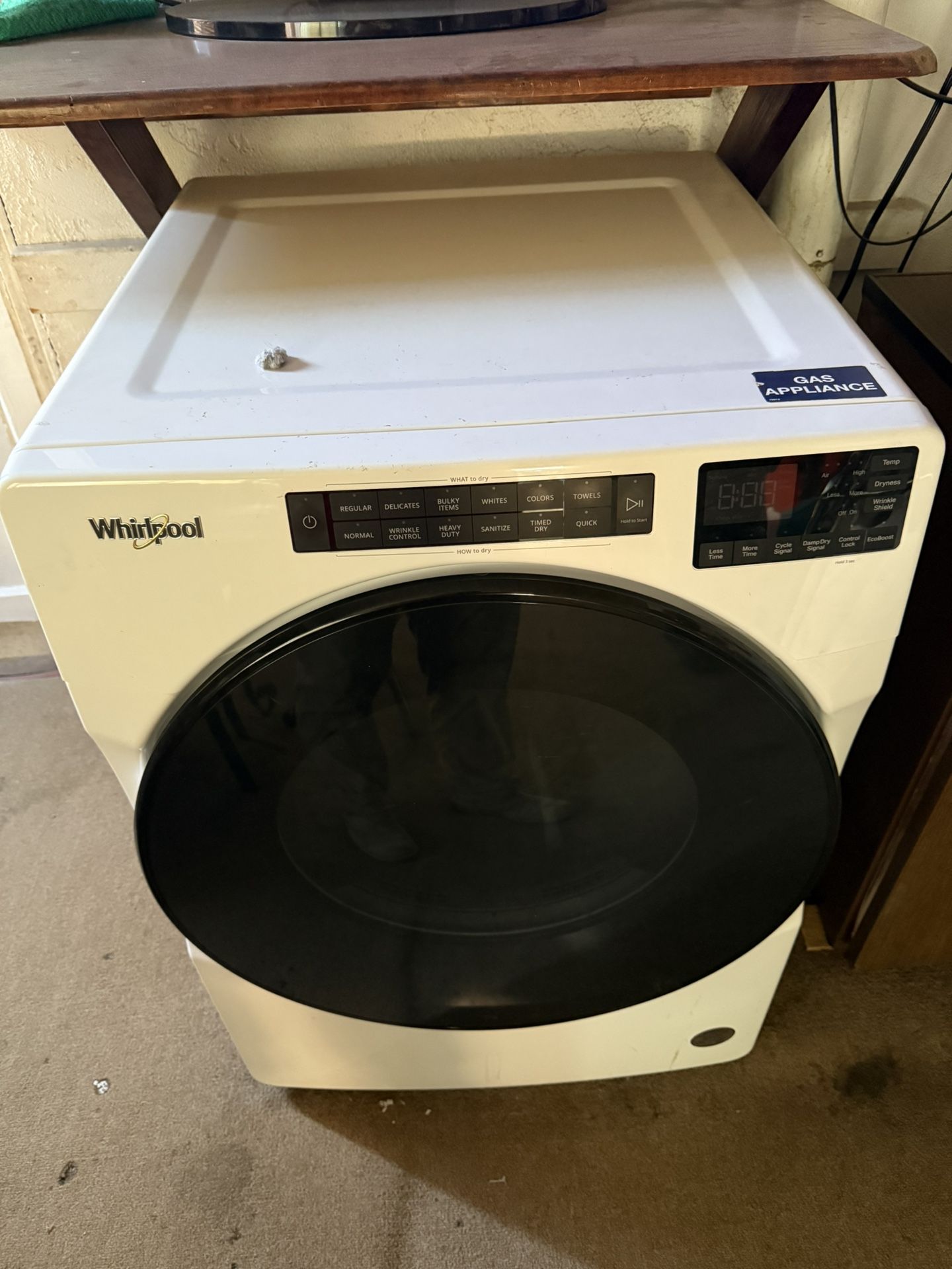 GE Washer And Whirlpool Dryer