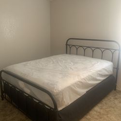 Queen Size Bed and Bed Frame 