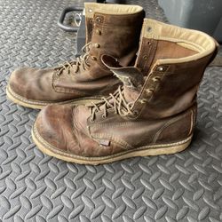 8” Carolina Steel toe Boots Size 13 2E