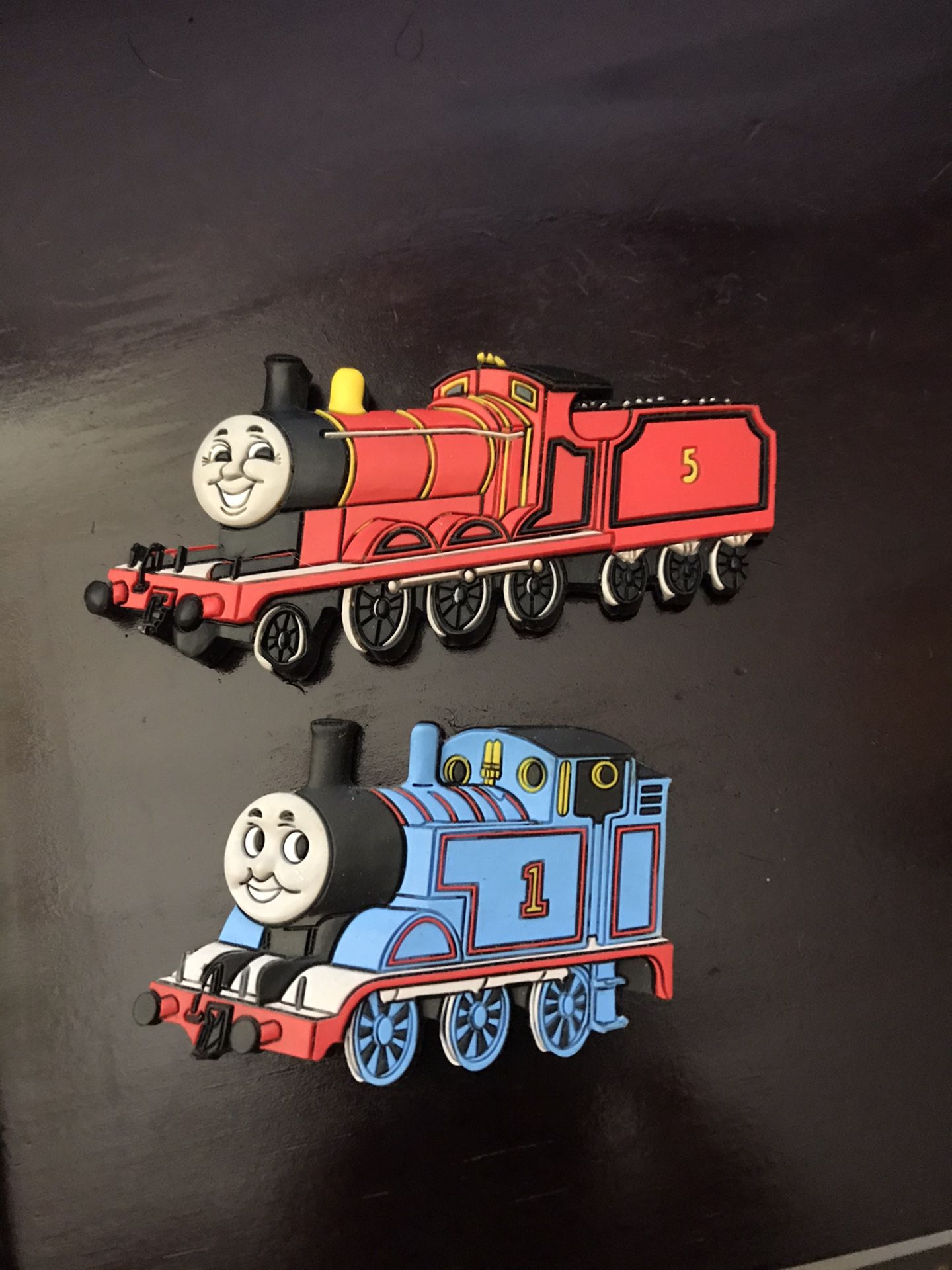 Thomas the Tank Engine Magnet and James the Red Engine Magnet