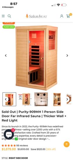Sauna Red light