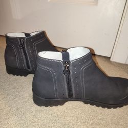 Black Ankle Boots 10