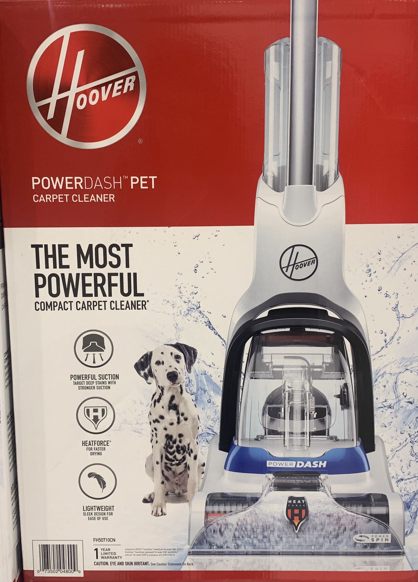 Hoover PowerDash Pet Compact Carpet Cleaner Machine