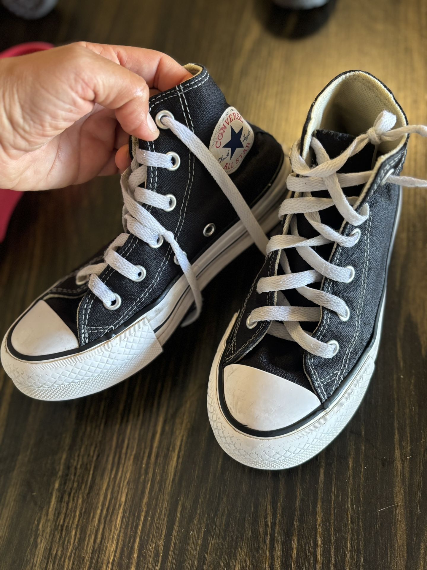 Girls Platform Converse Size 1youth