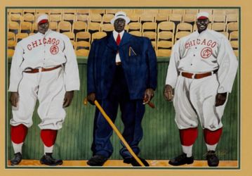 Rube Foster Framed Portrait Print