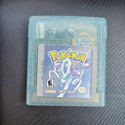 Pokémon Crystal Official Gameboy Game