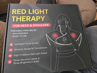 Red light therapy  for neck and shoulders