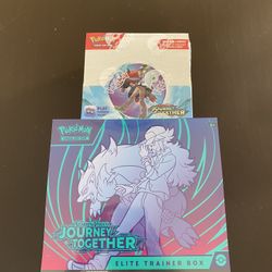 Pokemon Scarlet & Violet Journey Together Booster Box And ETB