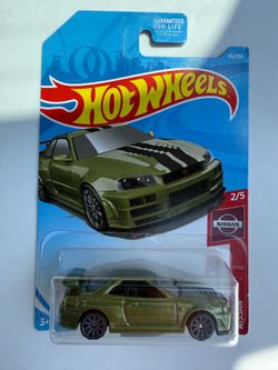 Hot wheels Nissan R34 skyline