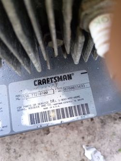 Craftsman walk behind edger