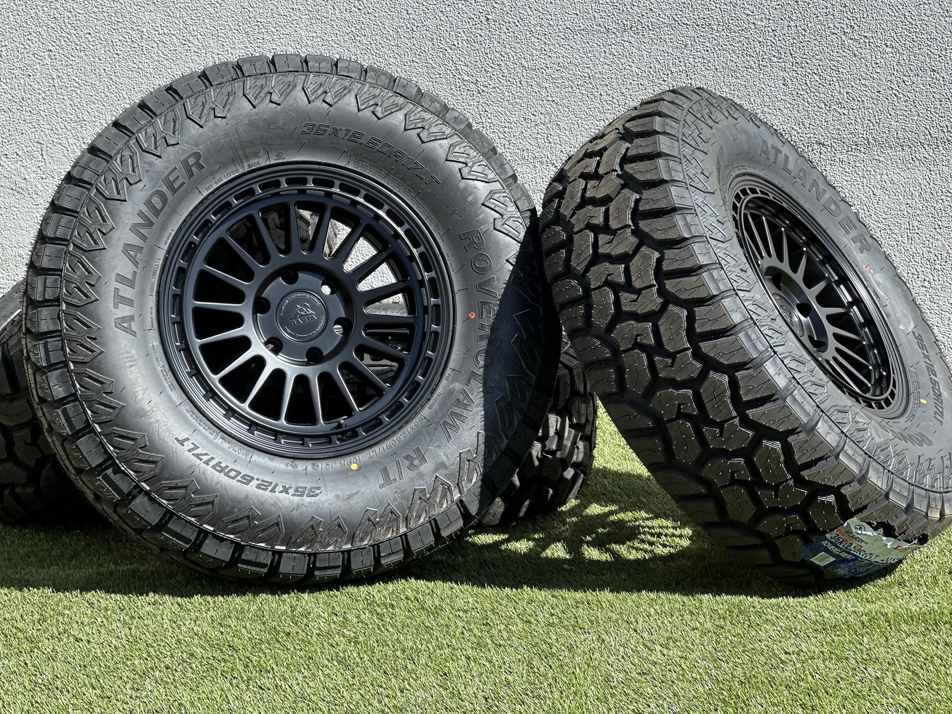 NEW 17” Basta Rotary Forged Ford F-150 Wheels 6x135 rims Expedition 35” Tires R/T Raptor FX4