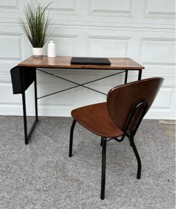 Desk and chair