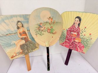 Vintage Japanese Fans