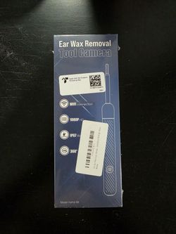 Ear wax removal with tool camera