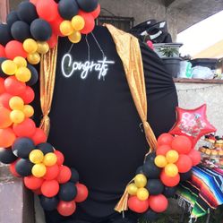 Graduation Balloon Set-up