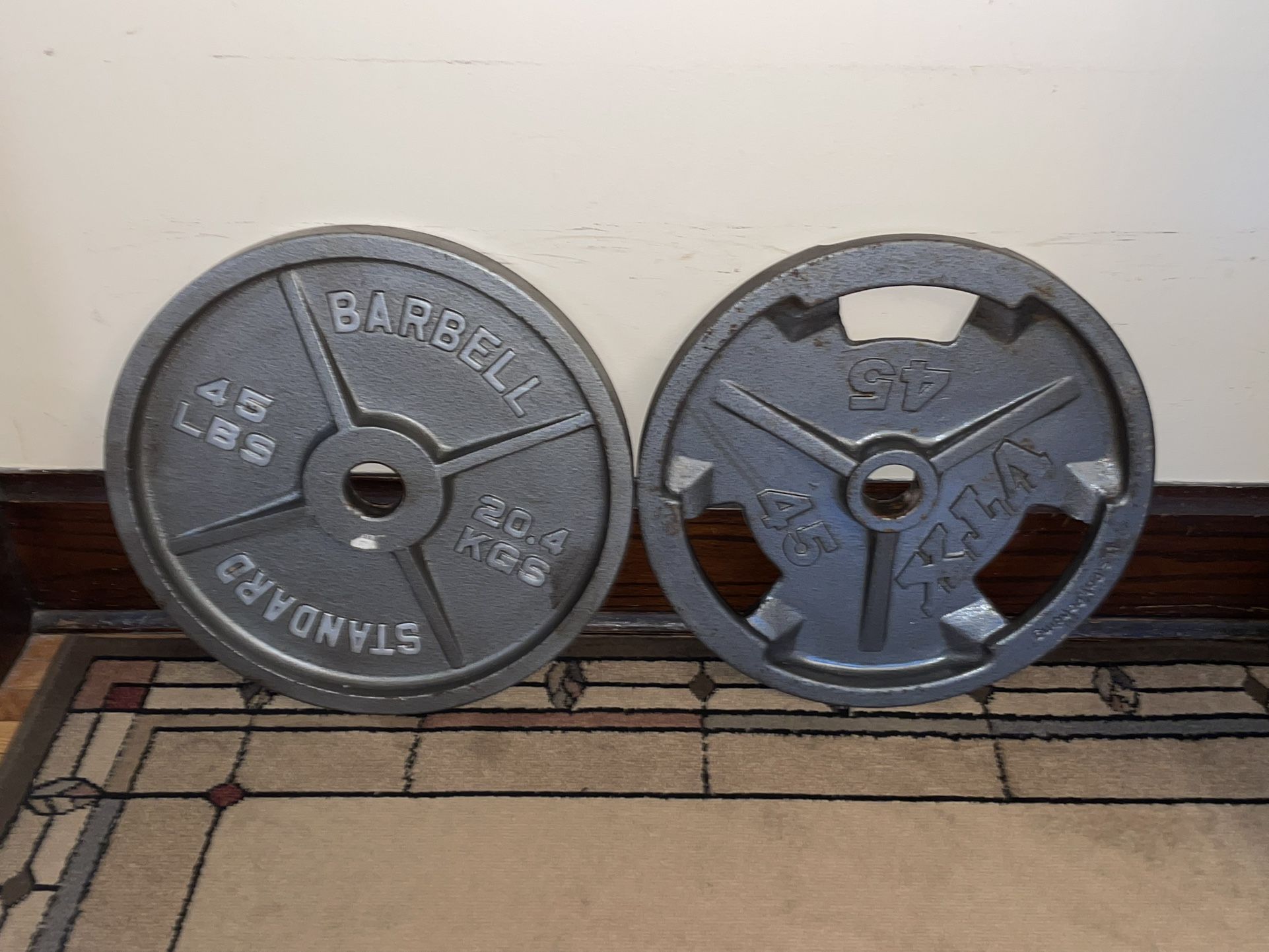 Pair 45lb Weights