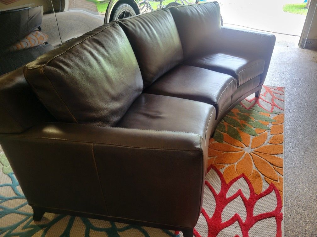 Leather Couch...brown