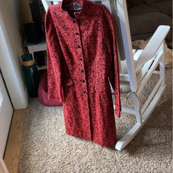 Red And Black Jacket 