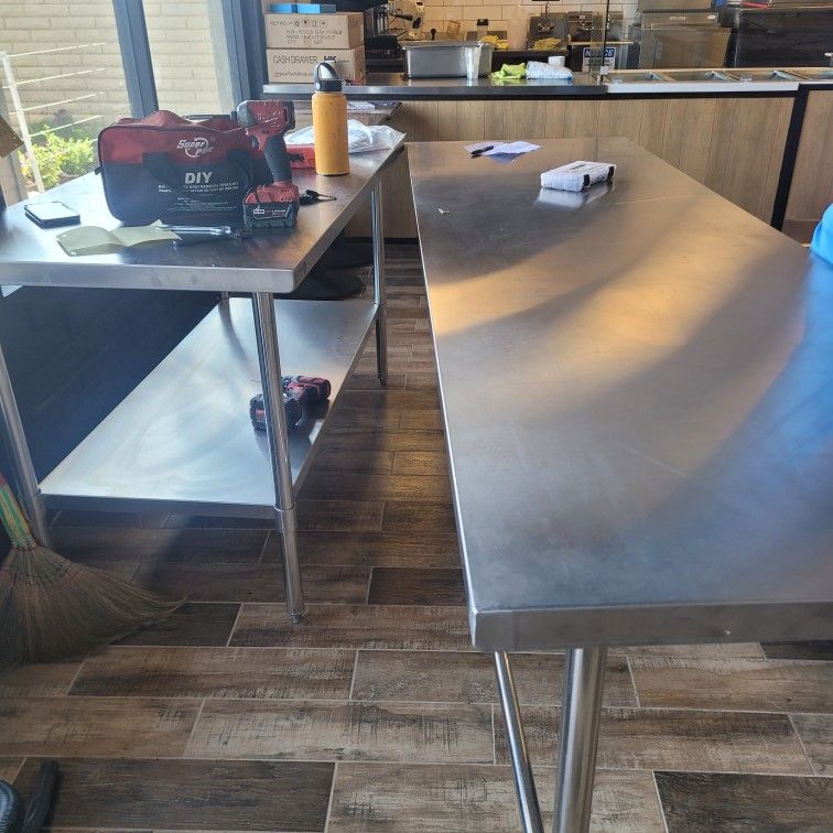 Commercial Stainless Steel Table