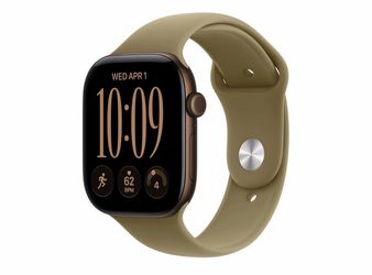 Apple Watch Series 12 GPS 46mm Smartwatch Dark Bronze Aluminum Case