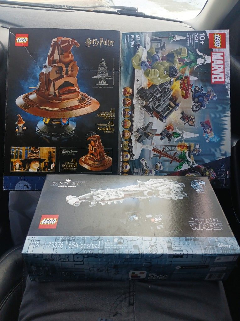 Marvel Legos Harry Potter Star Wars