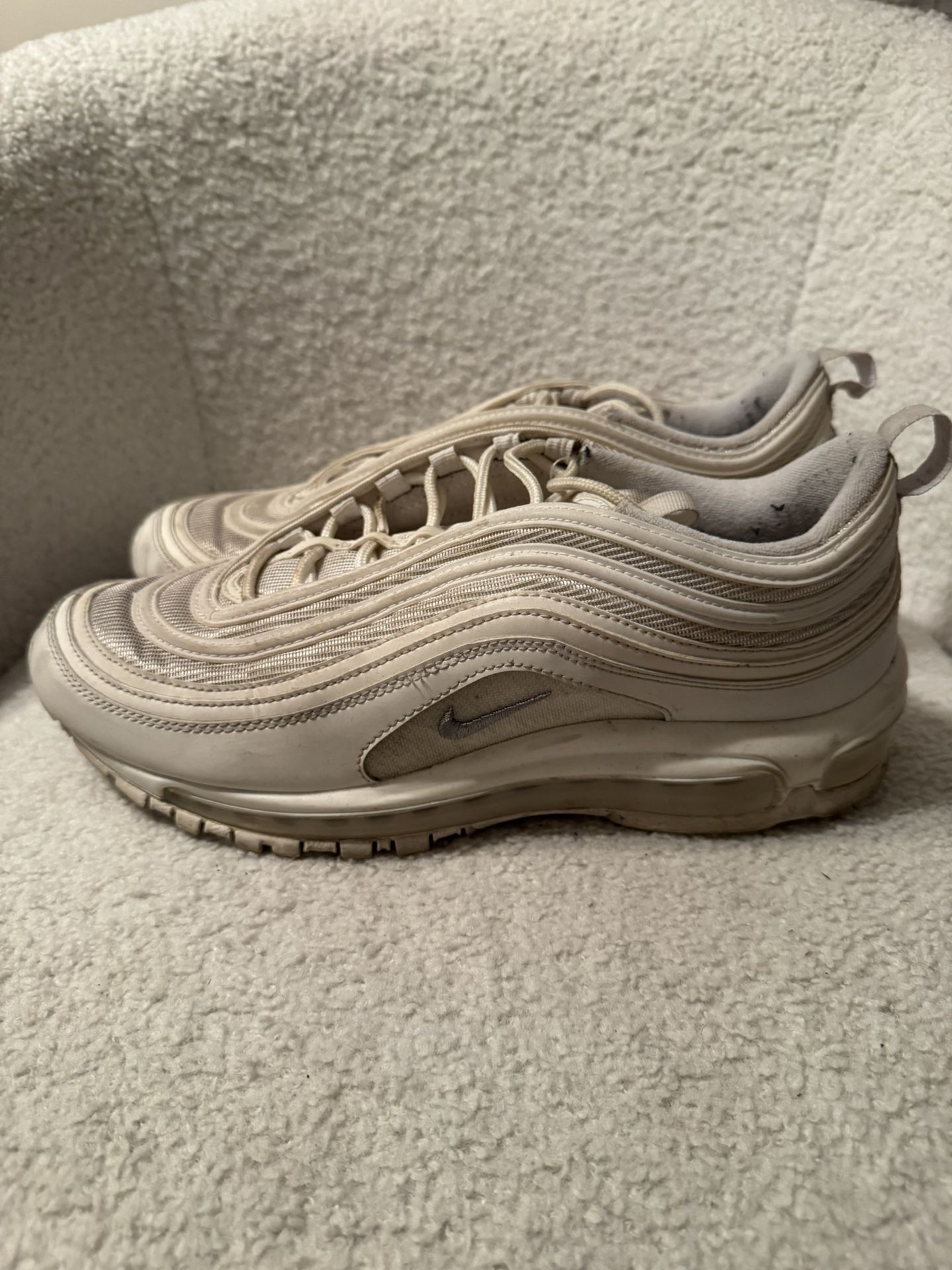 Size 11 - Nike Air Max 97 Triple White Wolf Gray