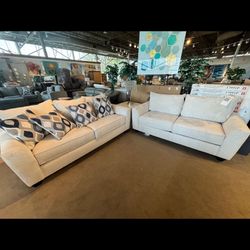Couch and sleeper sofa