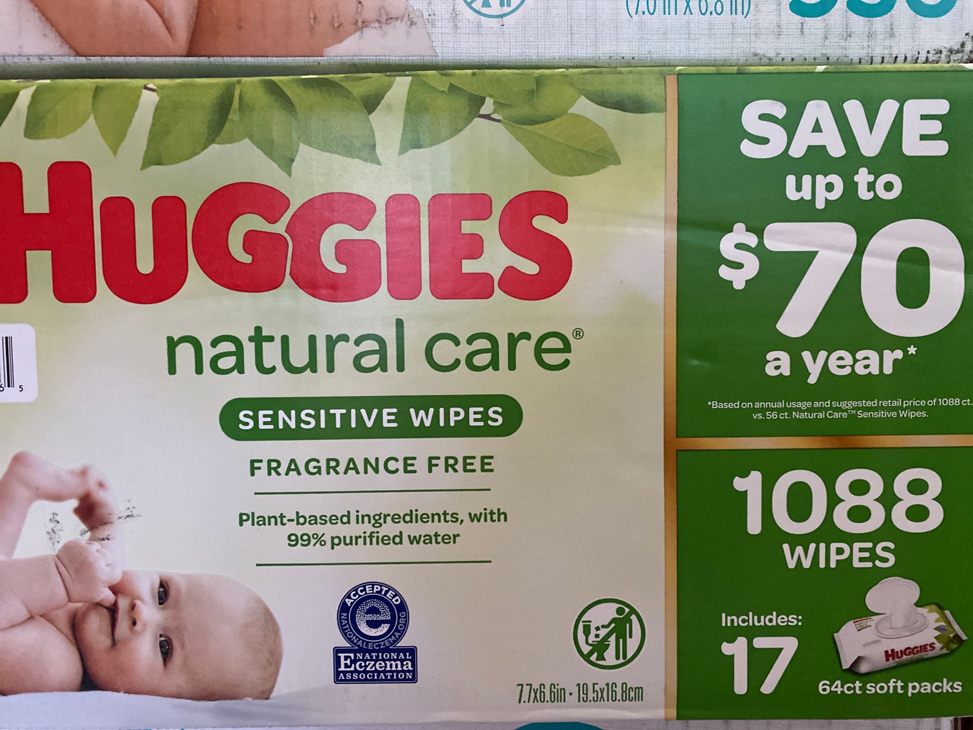 Huggies baby wipes