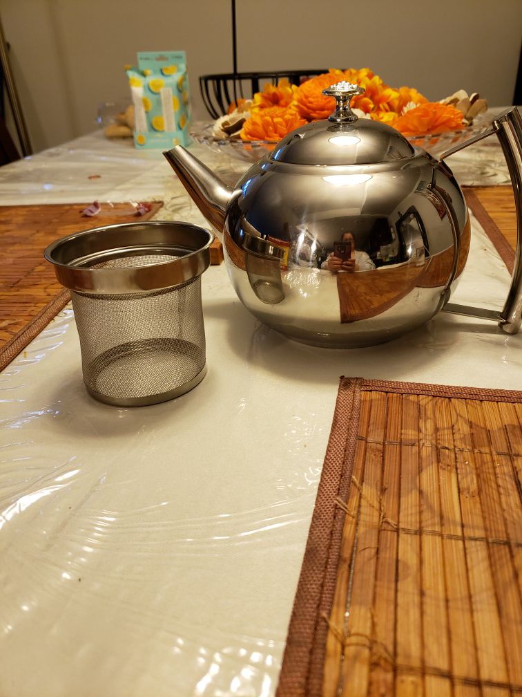 New stainless steel coffee,tea pot