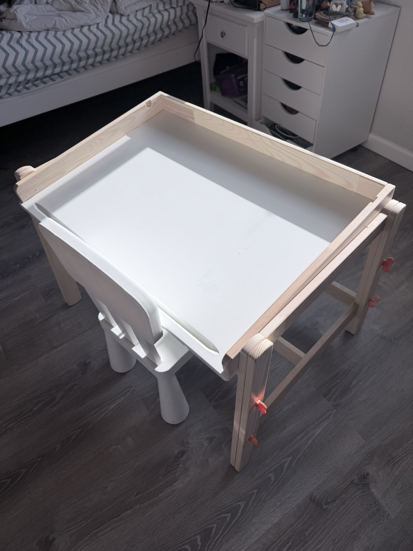 Little Kid IKEA Desk & Chair